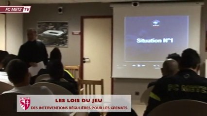 Sujet - Intervention sur l'arbitrage et la compréhension des lois du jeu