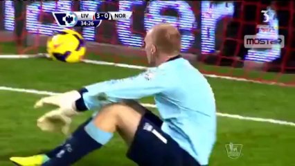 Luis Suarez - All 4 goals vs Norwich-HD