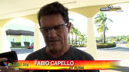 Brasil es el favorito en el Mundial: Capello