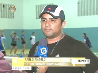 Director técnico de Balonmano Equipo Margé, Pablo Angelo