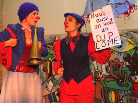 Les CLOWNS CITOYENS à la Fête des Jeunes Diplômés - SMJ de Chevilly-Larue - 25/09/12