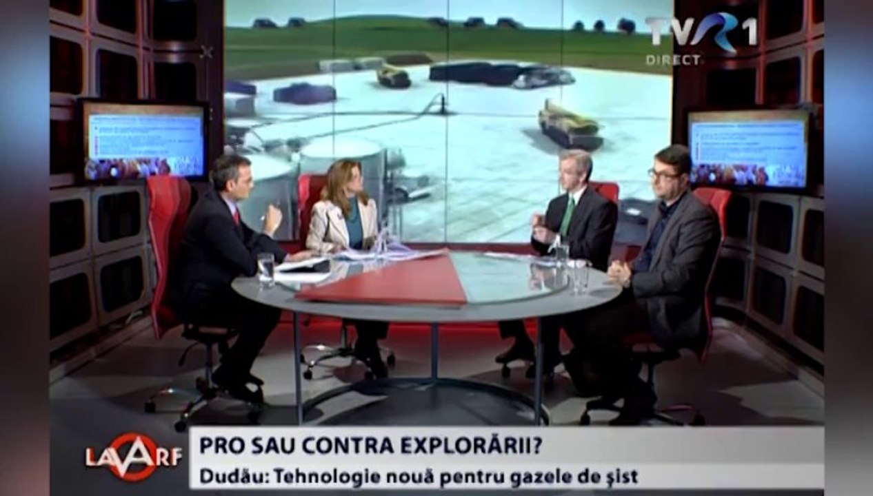 Chevron recunoaşte în direct la televiziunea publică naţională că va folosi fracturarea hidraulică în faza de explorare!