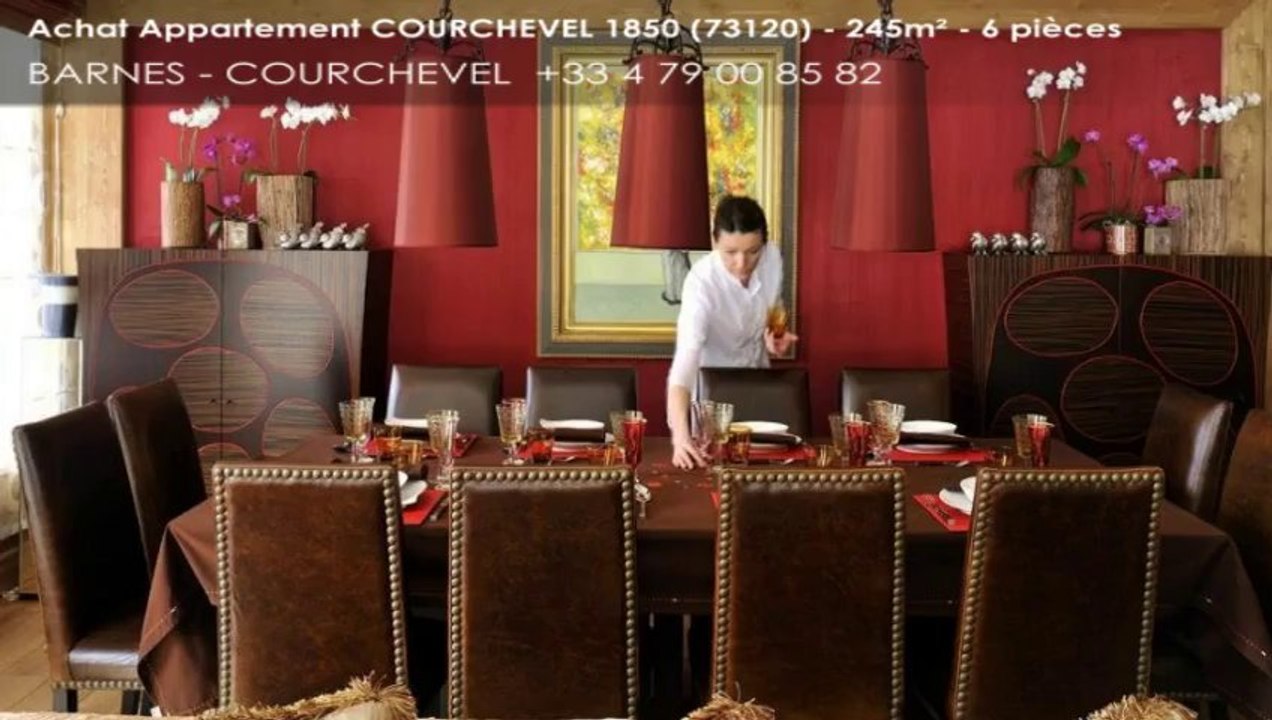 A vendre - appartement - COURCHEVEL 1850 (73120) - 6 pièces - 245m²