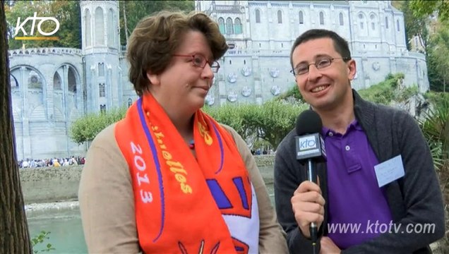 Rassemblement des familles spirituelles à Lourdes : Témoignage de Noémie et Stéphane