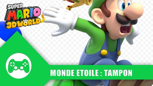 Super Mario 3D World / Tampons du Monde Étoile - World Star Stamp