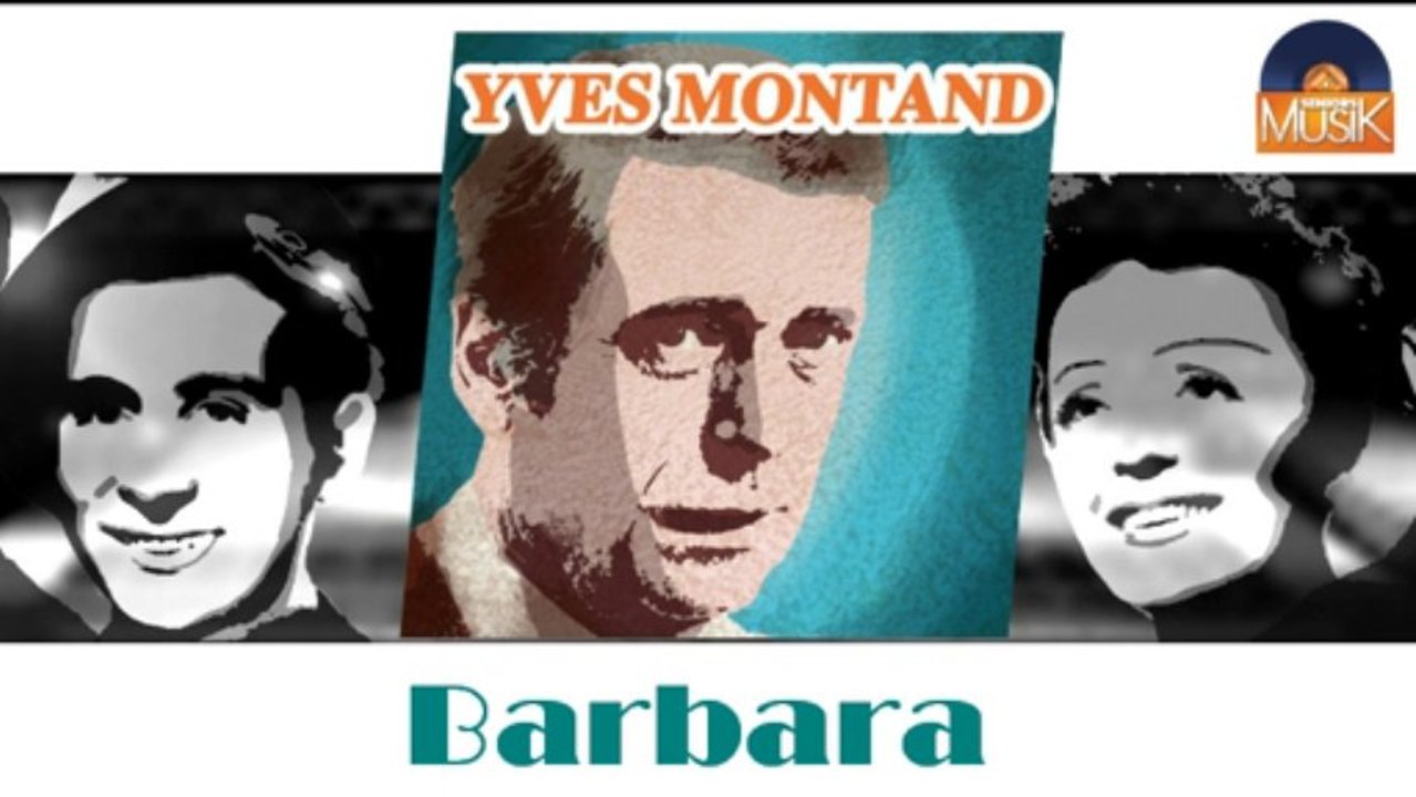 Yves Montand - Barbara (HD) Officiel Seniors Musik