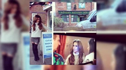 Cheryl Cole Cameos on Coronation Street