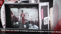 Les skills de David Alaba pendant un tournage avec le Bayern Munich