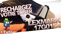 Comment recharger une cartouche  Lexmark 17G0154 type M410