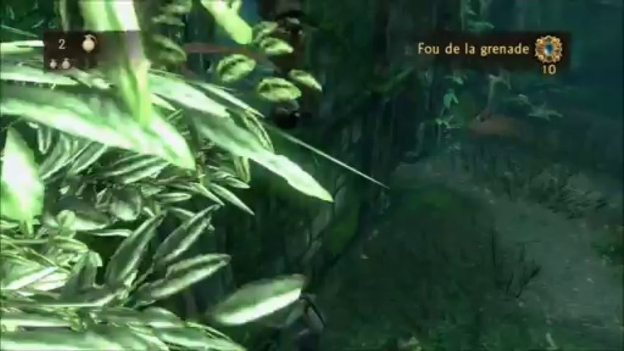 Uncharted  Drake's Fortune trophée Fou de la grenade