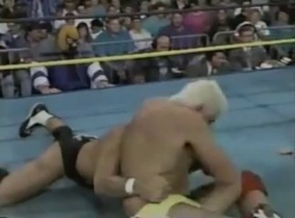 Dustin Rhodes vs Mr. Wonderful Paul Orndorff-WCW United States Title