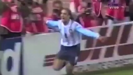 Gabriel "Batigol" Batistuta, le goleador argentin