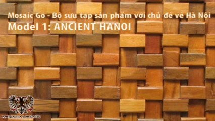 ỐP TƯỜNG GỖ _ ROMANA WOOD MOSAI