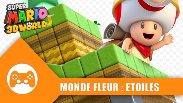 Super Mario 3D World / Étoiles du Monde Fleur - World Flower Star
