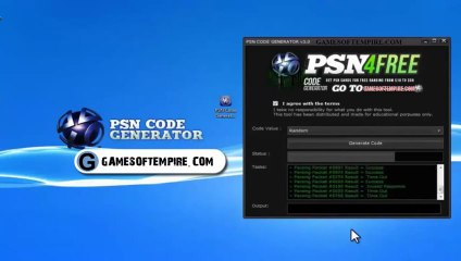 PSN code Generator - Free PSN Codes December 2013