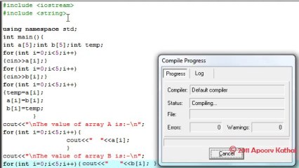 C++ in Hindi Urdu -16 Operation with 1D Arrays Part 1