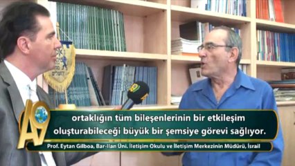 Prof. Eytan Gilboa, Bar – Ilan Üni. İletişim Okulu ve İletişim Merkezinin Müdürü, İsrail