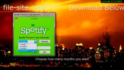Spotify Premium Account Generator [Working December 2013]