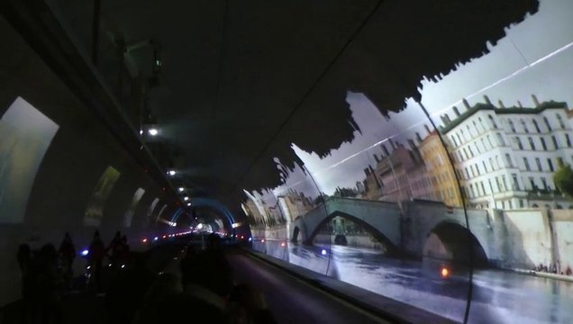 Le tunnel modes doux de la Croix-Rousse en avant-première