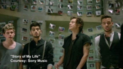 Boy band One Direction makes US chart history with third No. 1