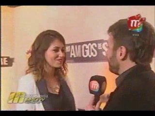 Leticia Siciliani disfruta de su trabajo en "Mis Amigos de Siempre"