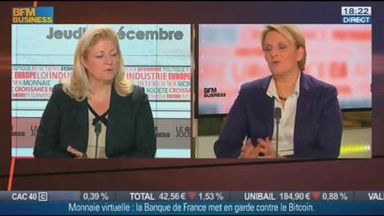 Françoise Gri, directrice générale de Pierre & Vacances, Center Parcs, dans Le Grand Journal - 05/12 2/4