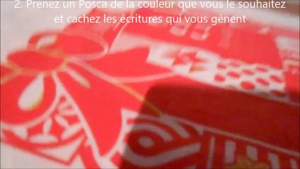 Cadeau de Noel 1/Customiser un sac!