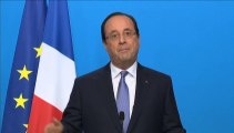 Hollande annonce une action militaire 