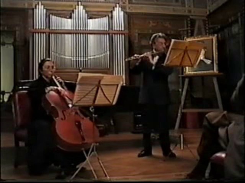 Johann Sebastian Bach: dalla Sonata n° 4, 2° tempo (Duo Varetti)