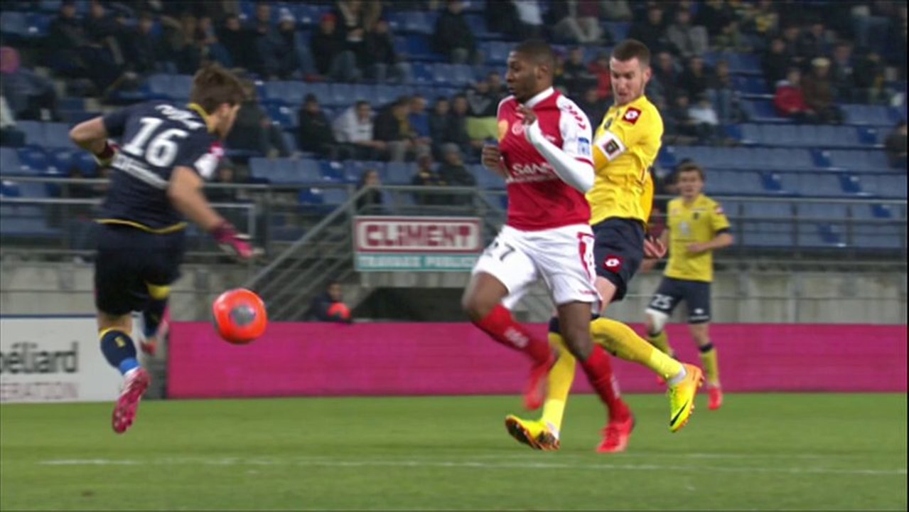 But Christopher GLOMBARD (16ème) - FC Sochaux-Montbéliard - Stade de Reims - (0-2) - 04/12/13 (FCSM - SdR)