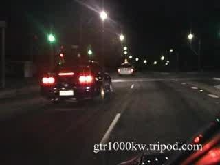 R33 GTR-700 street burnout