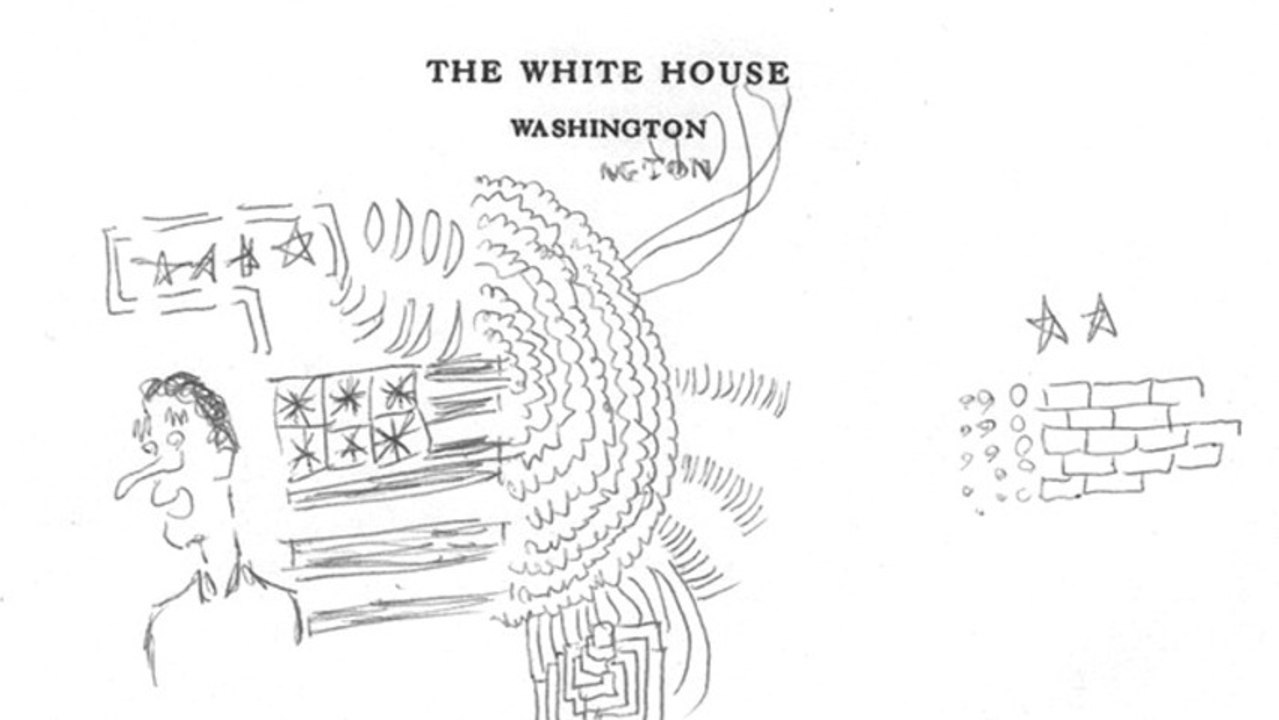 Guccifer Hacks Clinton Library, Leaks Hilarious Bill Clinton Doodles