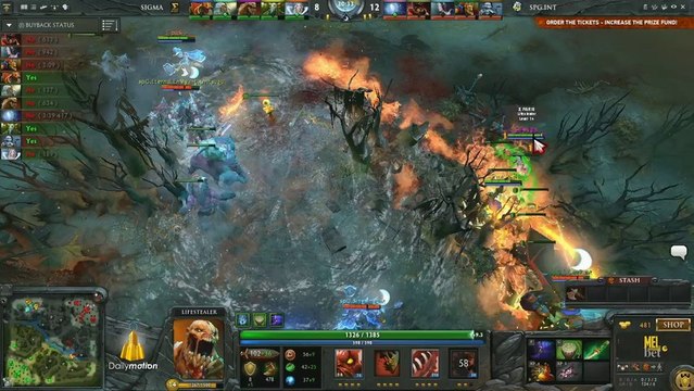 Speed Gaming vs Sigma Game 4 - DOTA 2 Champions League - TobiWan & Capitalist