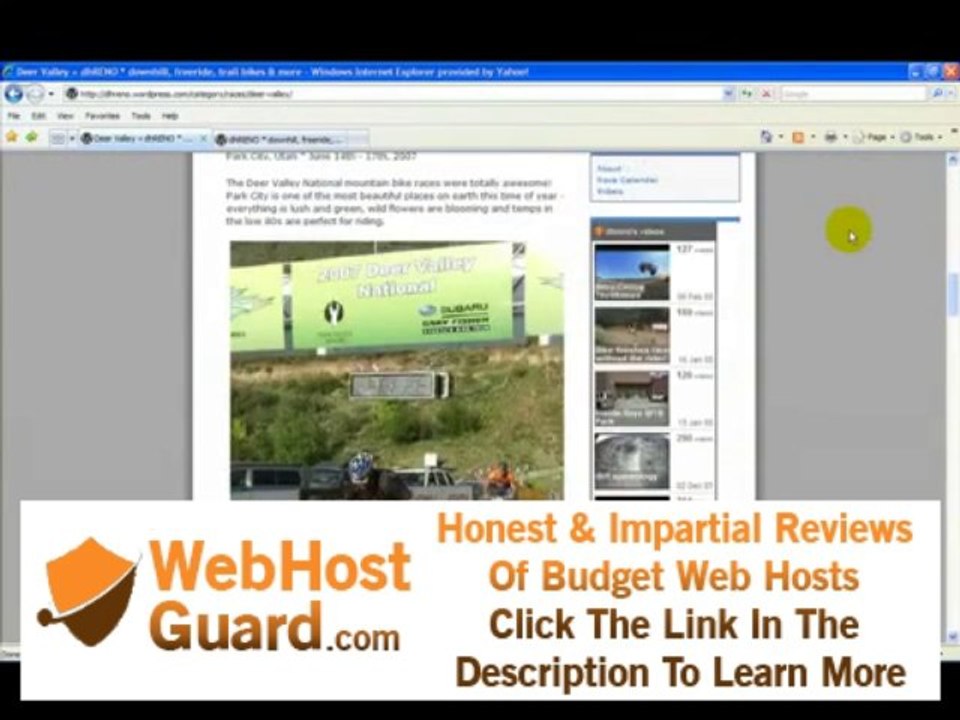 WordPress Categories Tutorial, # 13 in the series 000WebHost FREE web hosting
