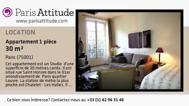 Appartement Studio à louer - Châtelet, Paris - Ref. 2763