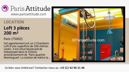 Loft 2 Chambres à louer - Arts et Métier, Paris - Ref. 496