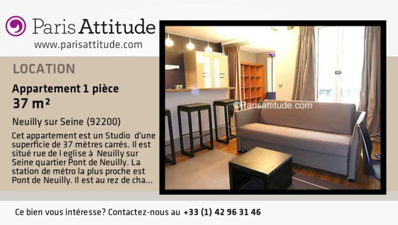 Appartement Studio à louer - Neuilly sur Seine, Neuilly sur Seine - Ref. 3488