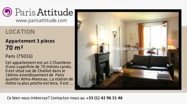 Appartement 2 Chambres à louer - Alma Marceau, Paris - Ref. 2257