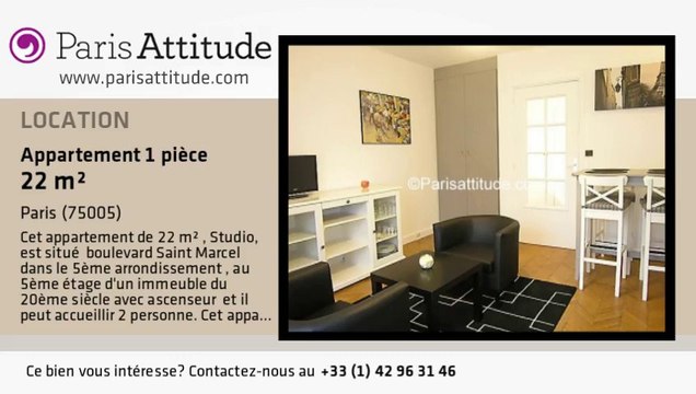 Appartement Studio à louer - Place Monge, Paris - Ref. 5407