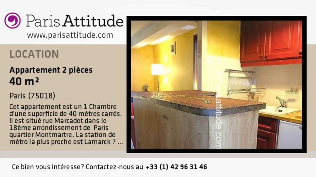 Appartement 1 Chambre à louer - Montmartre, Paris - Ref. 2965