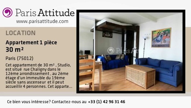 Appartement Studio à louer - Reuilly Diderot, Paris - Ref. 2487