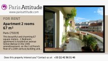 1 Bedroom Apartment for rent - Buttes Chaumont, Paris - Ref. 4616