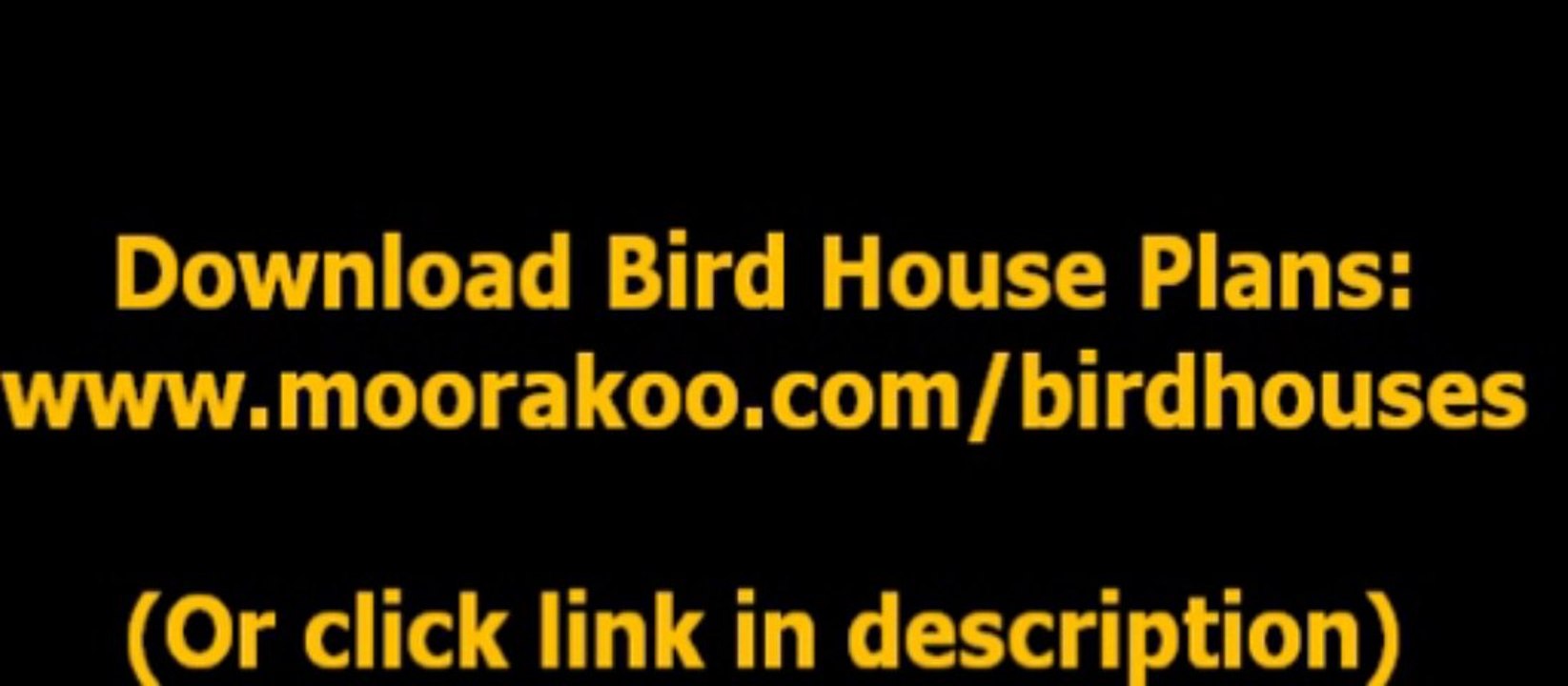 How To Make Bird Houses