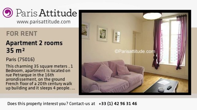 1 Bedroom Apartment for rent - Trocadéro, Paris - Ref. 6411