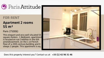 1 Bedroom Apartment for rent - Jardin du Luxembourg, Paris - Ref. 8535