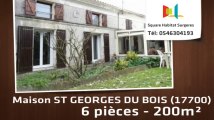 A vendre - Maison/villa - ST GEORGES DU BOIS (17700) - 6 pièces - 200m²