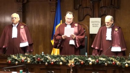 ISTORIE: Limba româna este limba de stat a Republicii Moldova. Curtea Constitutionala, 5 Decembrie 2013