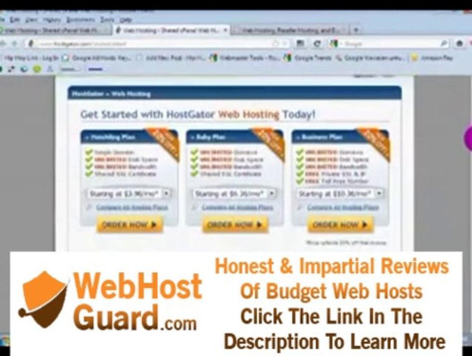 Coupon Code Hostgator - Hosting for 0.01