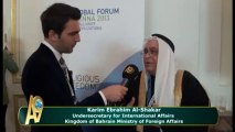 Karim Ebrahim Al-Shakar Undersecretary for International Affairs Kingdom of Bahrain Ministry of Foreign Affairs