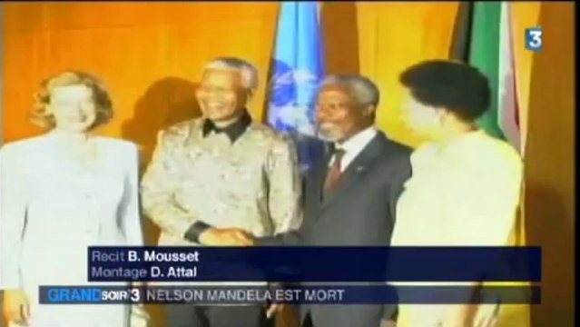 Les premières réactions à la mort de Nelson Mandela